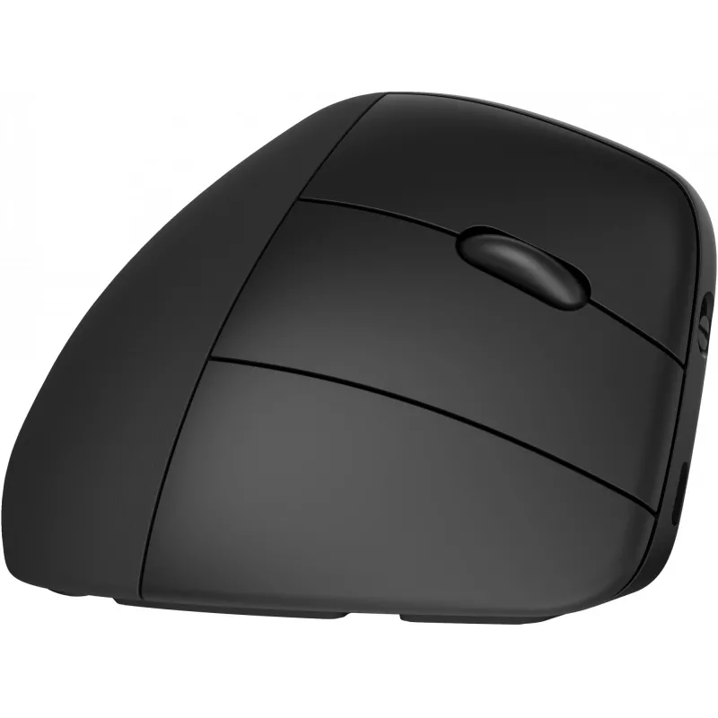 HP 920 mouse ergonomico wireless, per destrimani, design verticale, Bluetooth + USB Type-A, 4000 DPI, nero