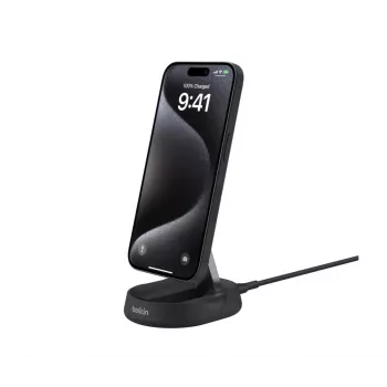 BELKIN stazione di ricarica wireless – BoostCharge Pro – Qi2 15 W – nero