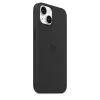 Cover Apple iPhone 14 custodia in silicone compatibile MagSafe mezzanotte