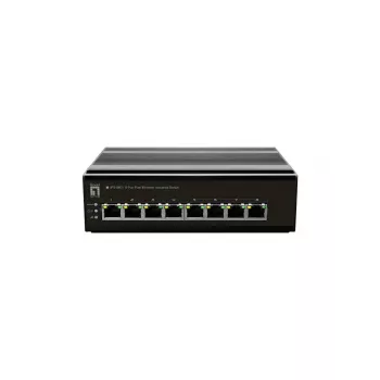 Switch unmanaged LevelOne IFS-0801 8 porte Fast Ethernet industriale