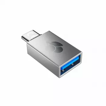 CHERRY 61710036 adattatore USB-A a USB-C, argento