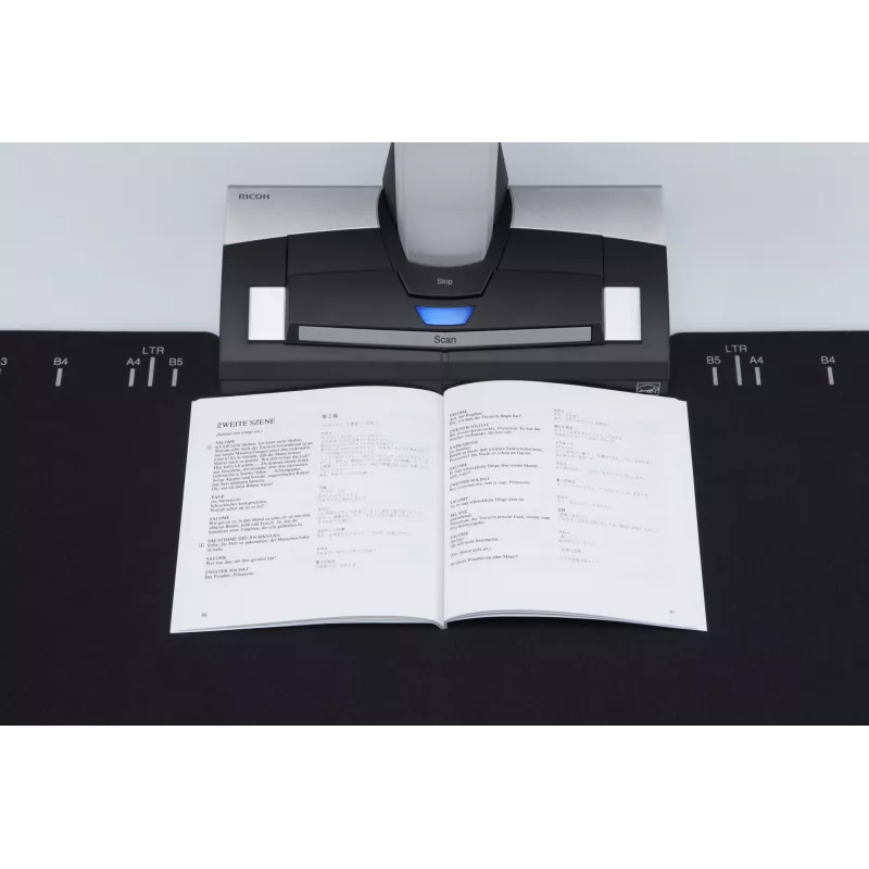 Ricoh ScanSnap SV600 scanner a soffitto 285 x 218 DPI A3 nero, bianco