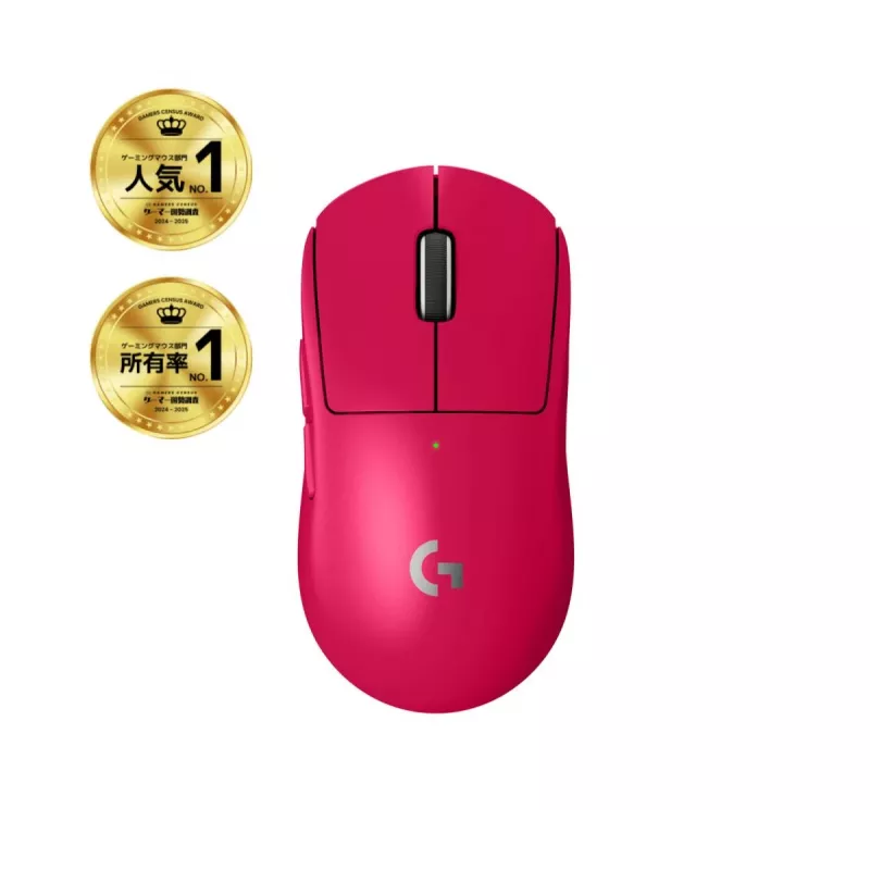 LOGITECH G Pro X Superlight 2 Lightspeed mouse gaming magenta 2.4GHz