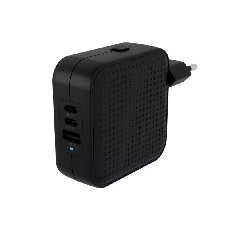 TARGUS Hyper Hyperjuice 70w USB-c Gan caricabatterie da viaggio (3c+1a) - nero