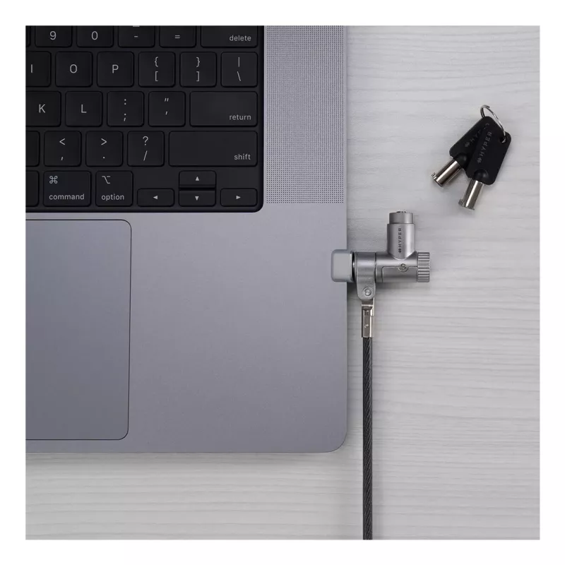 Lucchetto a cavo Targus HS5910GL argento 2m per laptop lucchetto a chiave