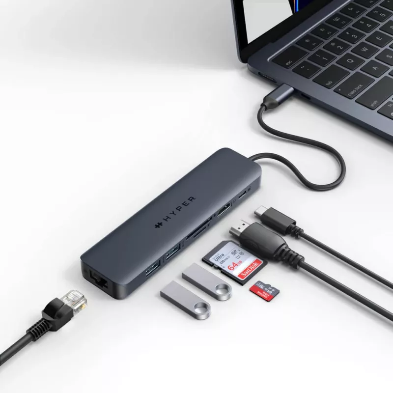 Targus HD4003GL docking station/replicatore di porte per laptop USB Type-C blu