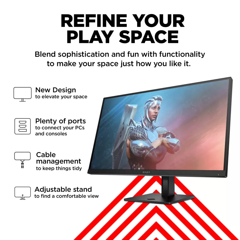 Monitor gaming OMEN by HP 27 inch FHD 165Hz - OMEN 27