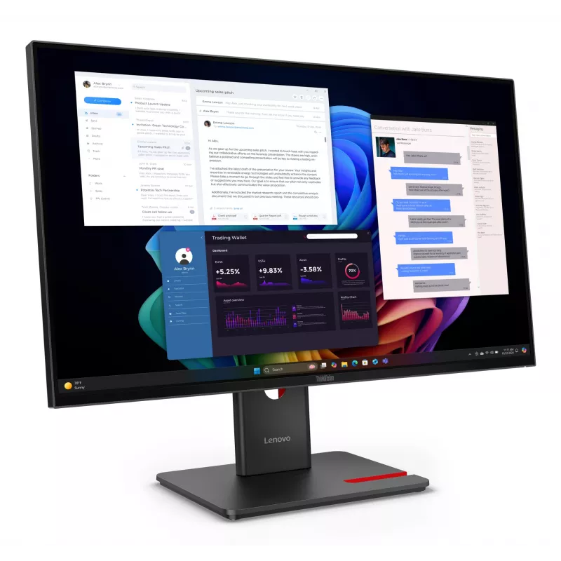 Monitor Lenovo ThinkVision T27UD-40, 68,6 cm (27