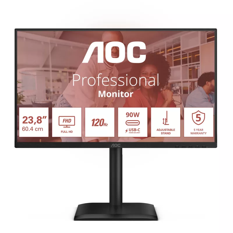 Monitor per computer AOC E4 24E4CV 60,5 cm (23,8