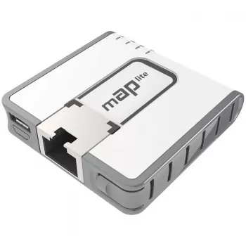 MIKROTIK Map Lite con CPU 650 MHz, 64 MB RAM, 1x LAN, Dual integrato