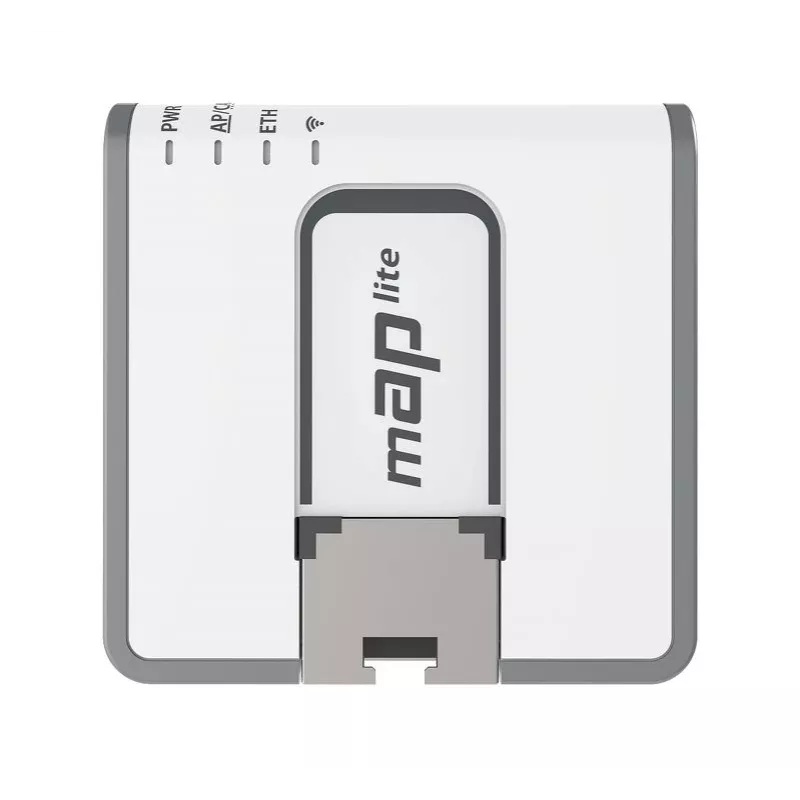 MIKROTIK Map Lite con CPU 650 MHz, 64 MB RAM, 1x LAN, Dual integrato