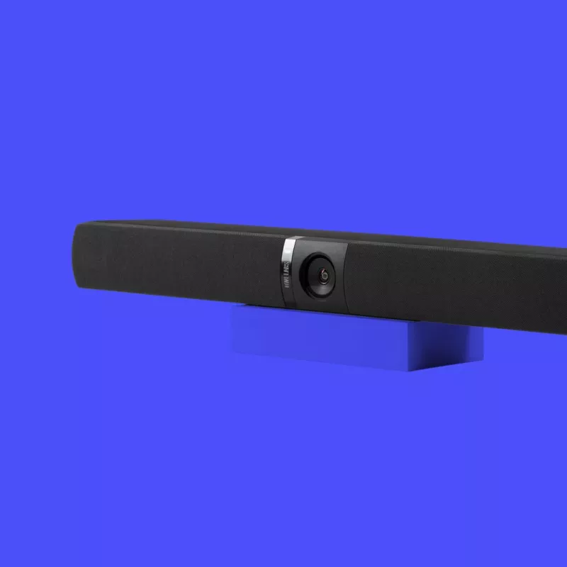 Owl Labs Owl Bar Dispositivo per videoconferenze — Barra per videoconferenze 4K con Active Speaker Focus (completa con Meeting Owl 3 o Pro per copertura a 360 gradi e commutazione automatica della telecamera)