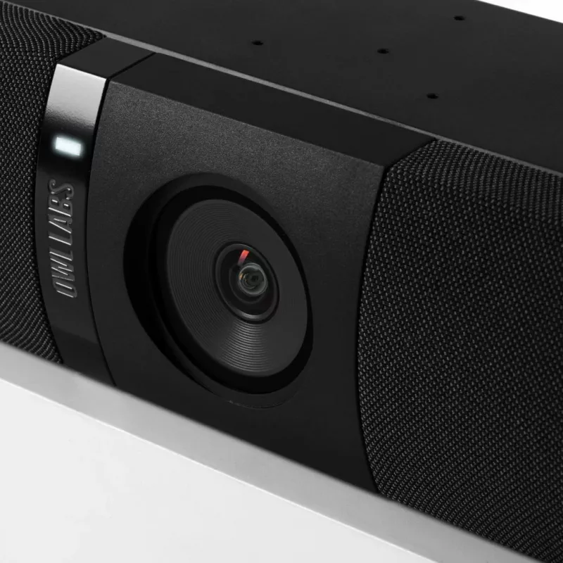 Owl Labs Owl Bar Dispositivo per videoconferenze — Barra per videoconferenze 4K con Active Speaker Focus (completa con Meeting Owl 3 o Pro per copertura a 360 gradi e commutazione automatica della telecamera)