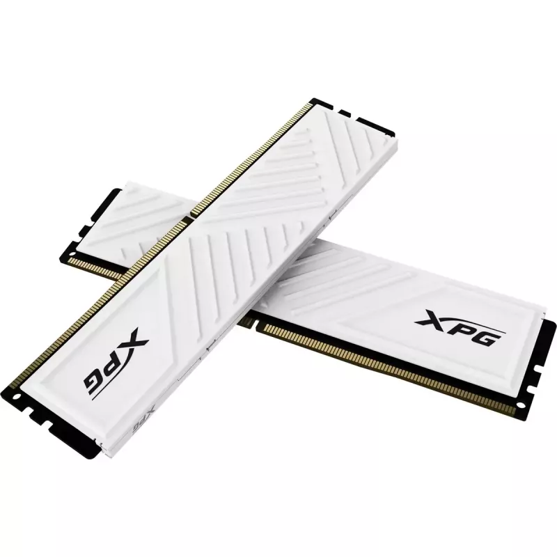DIMM 32 GB DDR4-3200, memoria bianca, AX4U320032G16A-SWHD35, XPG GAMMIX D35, INTEL XMP