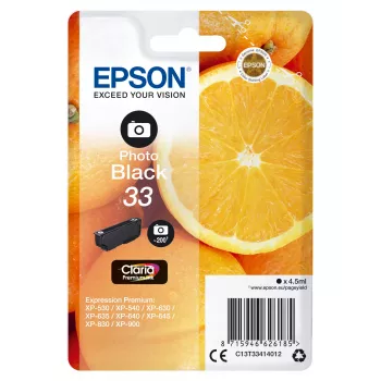 Cartuccia Epson 33 Photo-sort 200 foto nero C13T33414012