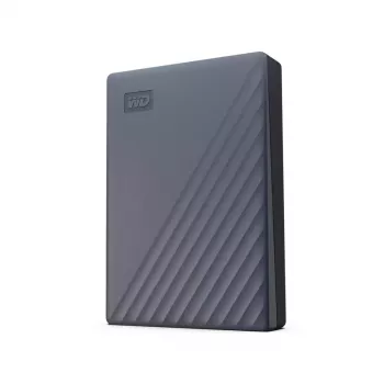 WESTERN DIGITAL Disco fisso portatile – My Passport – 4 TB – USB-C/A 3.2 Gen 1 – grigio