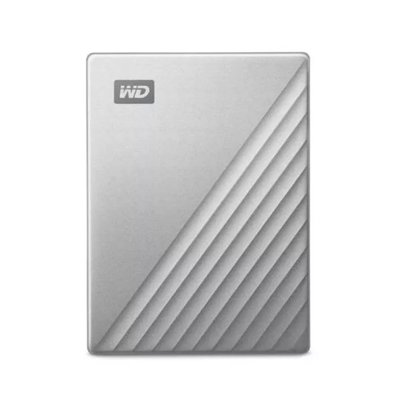 WESTERN DIGITAL Disco fisso - MY PASSPORT ULTRA - 1 TB - USB-C 3.2 Gen 1 - argento