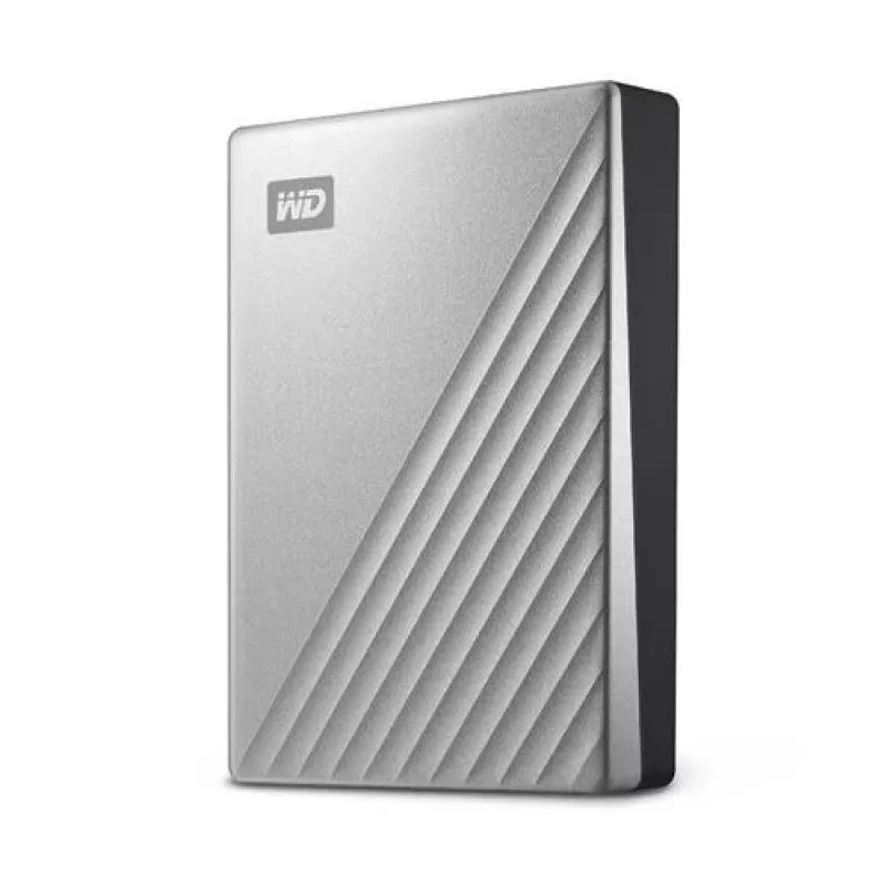 WESTERN DIGITAL Disco fisso - MY PASSPORT ULTRA - 1 TB - USB-C 3.2 Gen 1 - argento