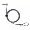 HP Essential Nano Cavo di sicurezza a combinazione, 1,83 m, lucchetto a combinazione, acciaio inox