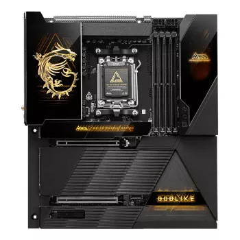 Scheda madre MSI MEG X870E GODLIKE — chipset X870E, socket AM5, ATX, supporto DDR5