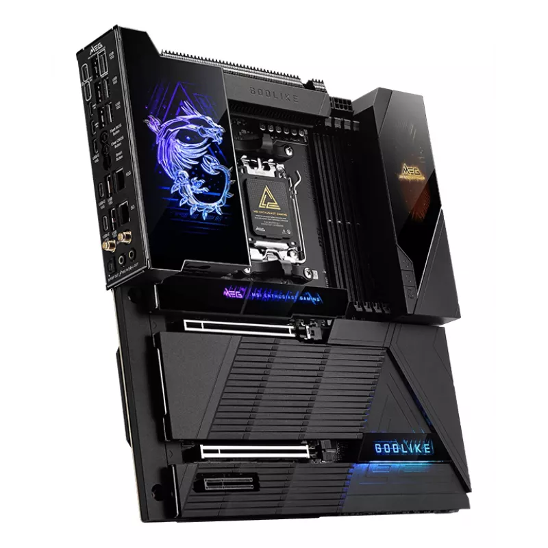 Scheda madre MSI MEG X870E GODLIKE — chipset X870E, socket AM5, ATX, supporto DDR5