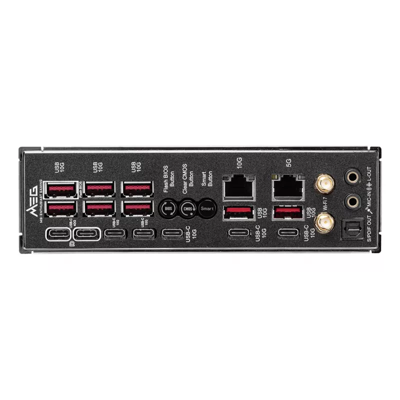 Scheda madre MSI MEG X870E GODLIKE — chipset X870E, socket AM5, ATX, supporto DDR5