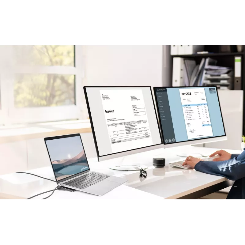 Dock/Hub Manhattan USB-C 10 porte 4K 60Hz Power Delivery