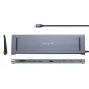 Dock/Hub Manhattan USB-C 10 porte 4K 60Hz Power Delivery