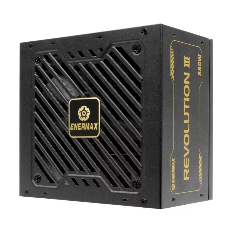 ENERMAX Revolution III ERV850G-AHG-MAC alimentatore 850 W, 80 PLUS Gold, completamente modulare, ATX, nero