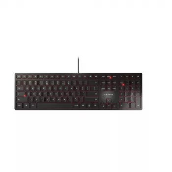 Tastiera CHERRY KC 6000 sottile universale USB US English nera