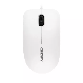 Mouse con cavo CHERRY MC 1000, grigio chiaro, USB, ambidestro, ottico, USB Type-A, 1200 DPI, grigio