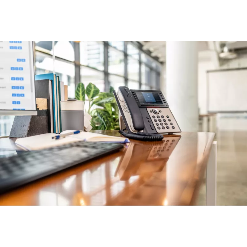 HP Poly Edge E550 Telefono IP e PoE, IPS, 800 x 480 Pixel, 5:3, WPA2-Enterprise, EAP-TLS, HTTPS, ENERGY STAR, EAC, RoHS, Federal Communications Commission (FCC), CE