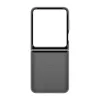 Samsung EF-PF741TJEGWW cover in silicone con anello per Galaxy Z Flip6, grigio