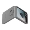 Samsung EF-PF741TJEGWW cover in silicone con anello per Galaxy Z Flip6, grigio