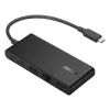 ASUS Dual 4K USB-C Dock DC201 con filo USB 3.2 Gen 2 (3.1 Gen 2) Type-C nero