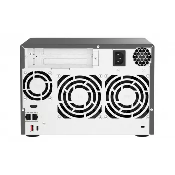 QNAP TVS-H674 NAS Tower Intel® Core™ i5 i5-12400 32 GB DDR4 0 TB QuTS hero Black
