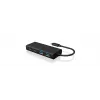 ICY BOX IB-HUB1426-CPD USB 3.2 Gen 1 (3.1 Gen 1) Type-C 5000 Mbit/s nero