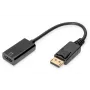 DIGITUS cavo DP - HDMI 20 cm nero DP - HDMI tipo A M/F HDMI 2.0