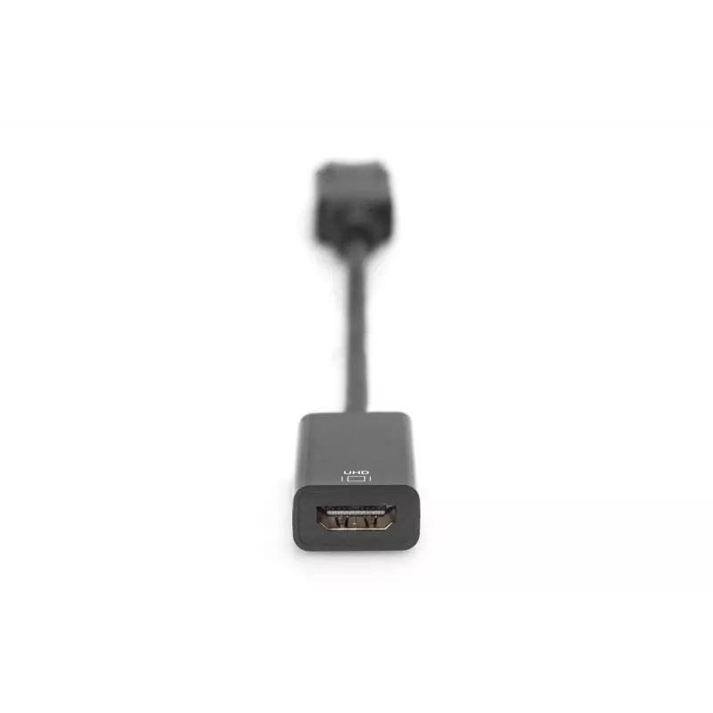 DIGITUS cavo DP - HDMI 20 cm nero DP - HDMI tipo A M/F HDMI 2.0
