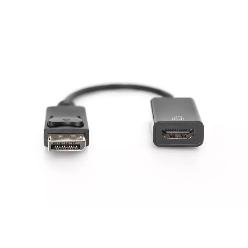 DIGITUS cavo DP - HDMI 20 cm nero DP - HDMI tipo A M/F HDMI 2.0