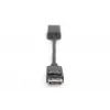 DIGITUS cavo DP - HDMI 20 cm nero DP - HDMI tipo A M/F HDMI 2.0