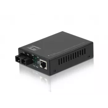 LevelOne convertitore di media RJ45 su SC Gigabit, fibra multimodale, 550 m