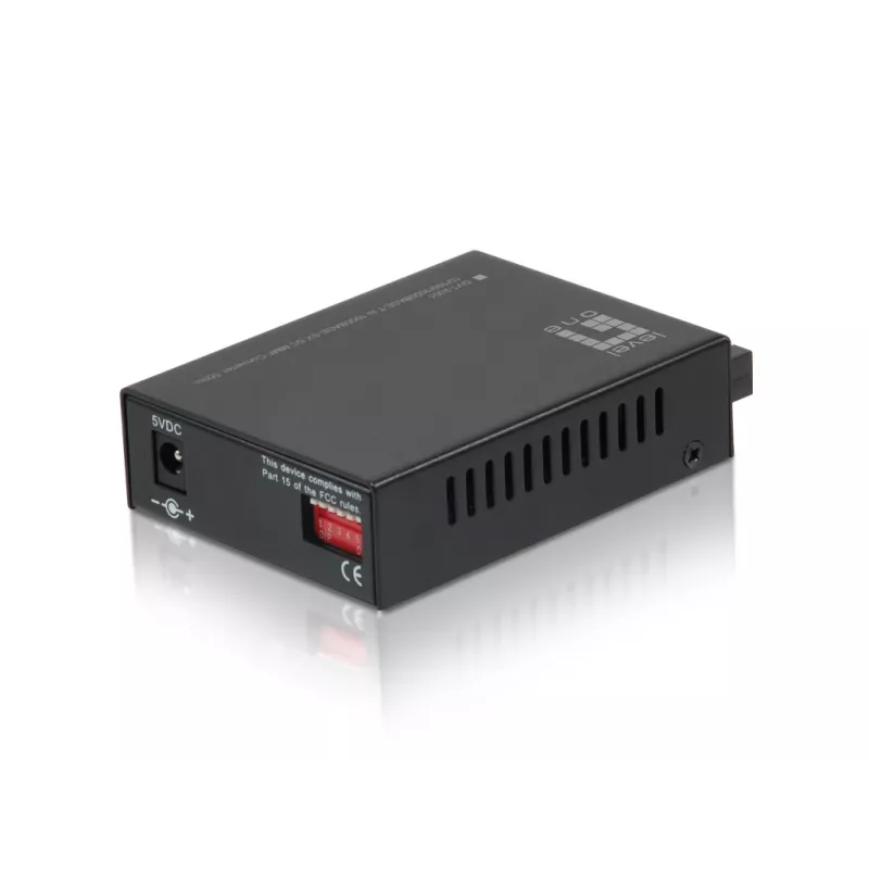 LevelOne convertitore di media RJ45 su SC Gigabit, fibra multimodale, 550 m