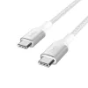 BELKIN cavo USB - BoostCharge - cavo USB-C su USB-C 240W - 1m - bianco