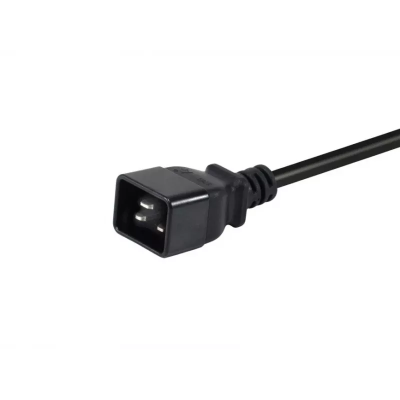 Equip 112141 cavo di alimentazione nero 3 m IEC C20 IEC C13