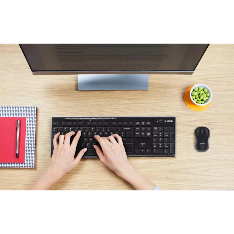 LOGITECH Wireless Desktop Mk270 - Azerty belga