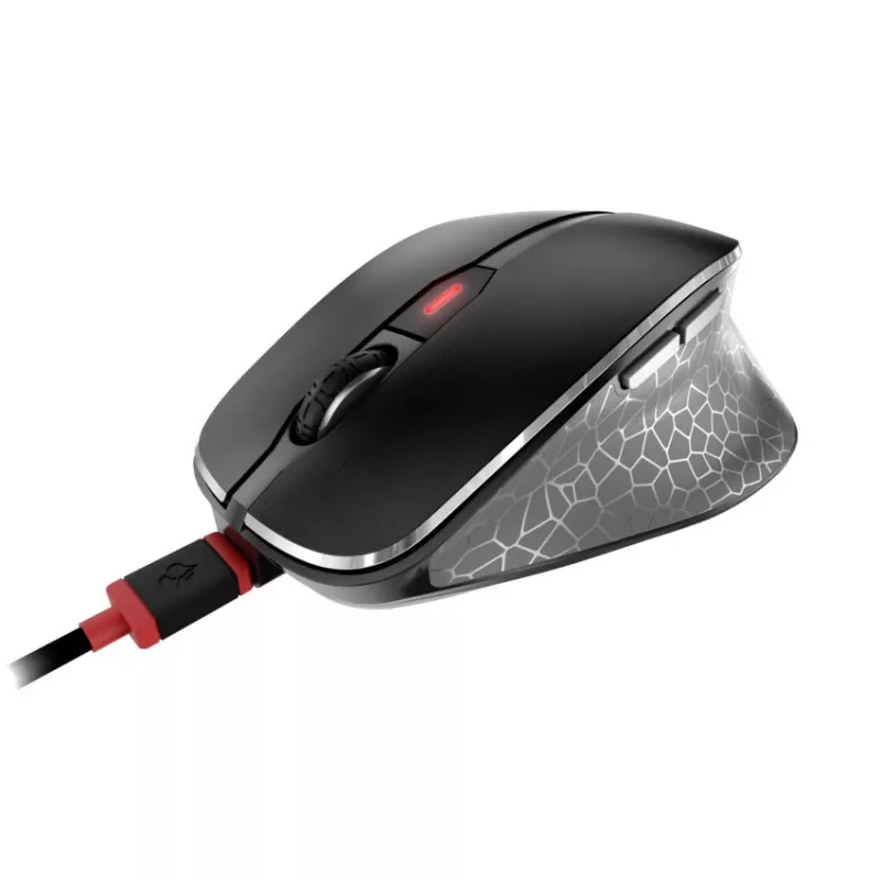 CHERRY MW 8C ERGO mouse per destrimani RF Wireless + Bluetooth ottico 3000 DPI