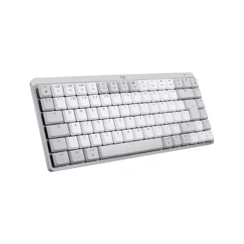 LOGITECH MX Mechanical Mini per Mac tastiera performante wireless illuminata minimalista grigio chiaro - US Inte - Qwerty