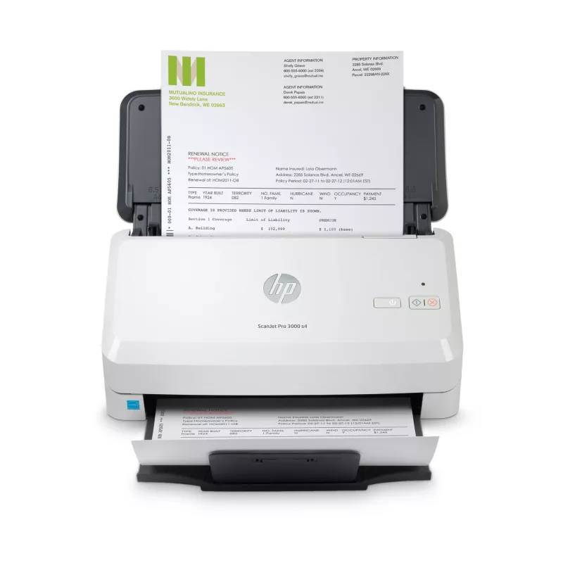 Scanner a fogli mobili HP Scanjet Pro 3000 s4 600 x 600 DPI A4 nero, bianco