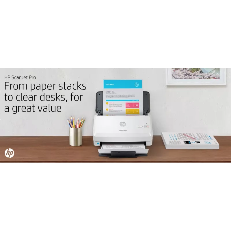 Scanner a fogli mobili HP Scanjet Pro 3000 s4 600 x 600 DPI A4 nero, bianco